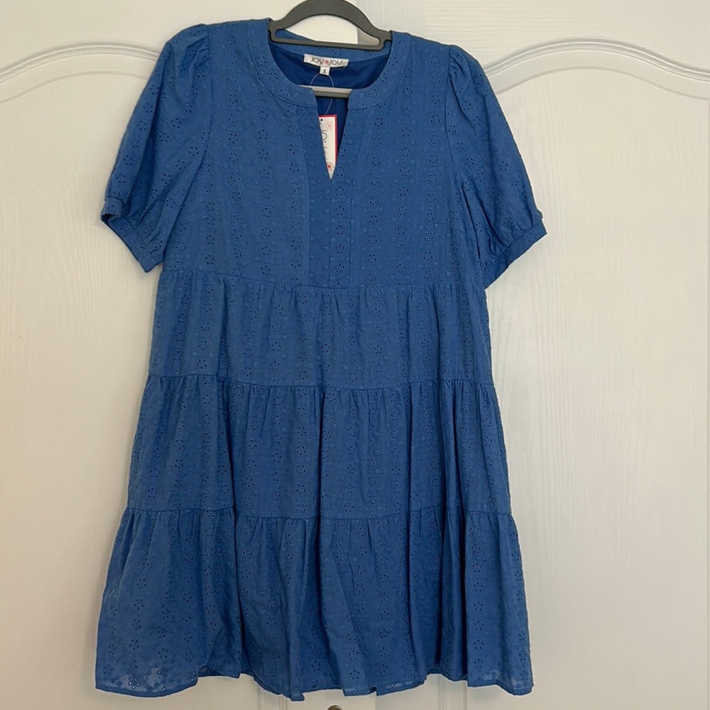 Blue Joy Joy dress.